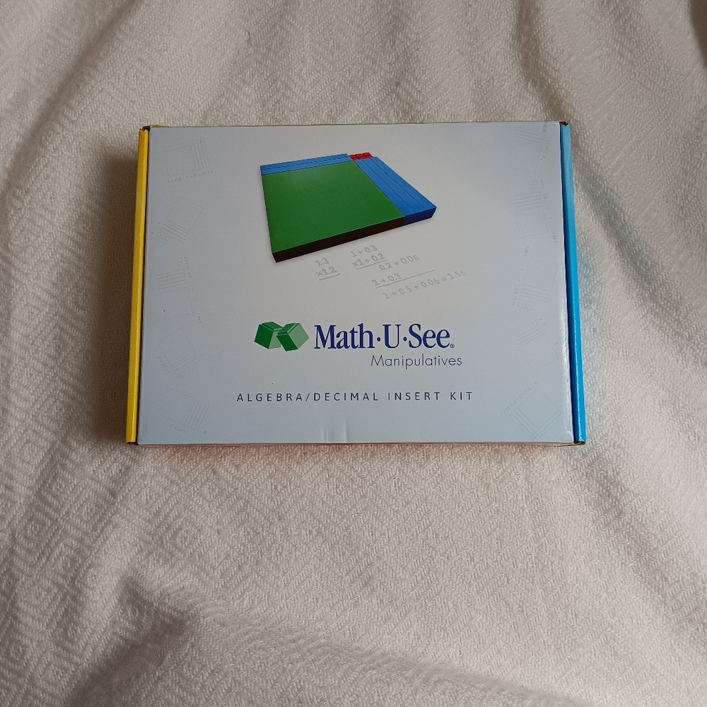 Math U See Algebra/Decimal Insert Kit